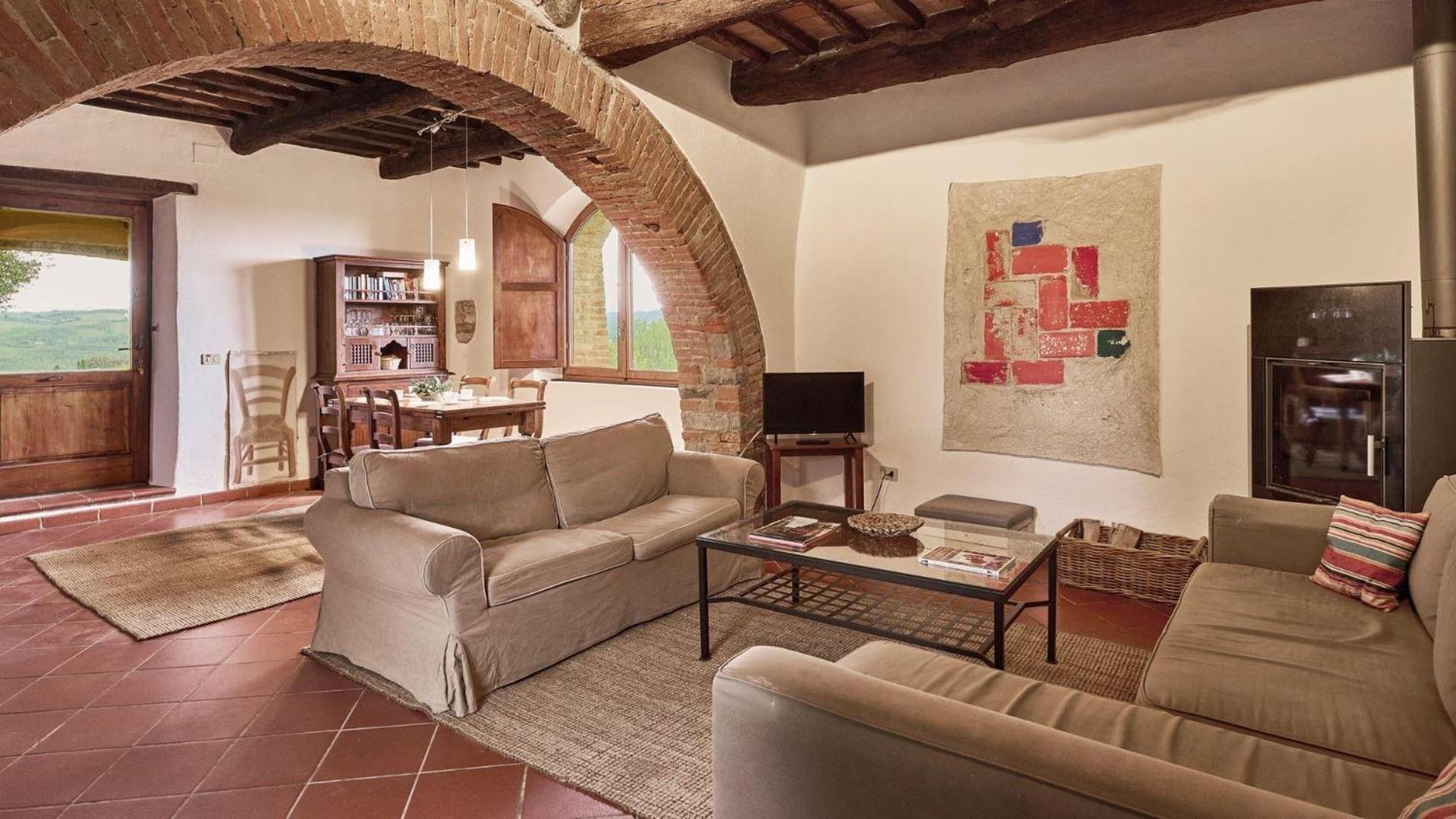 Villa Poggiarello Castelnuovo Berardenga Dış mekan fotoğraf