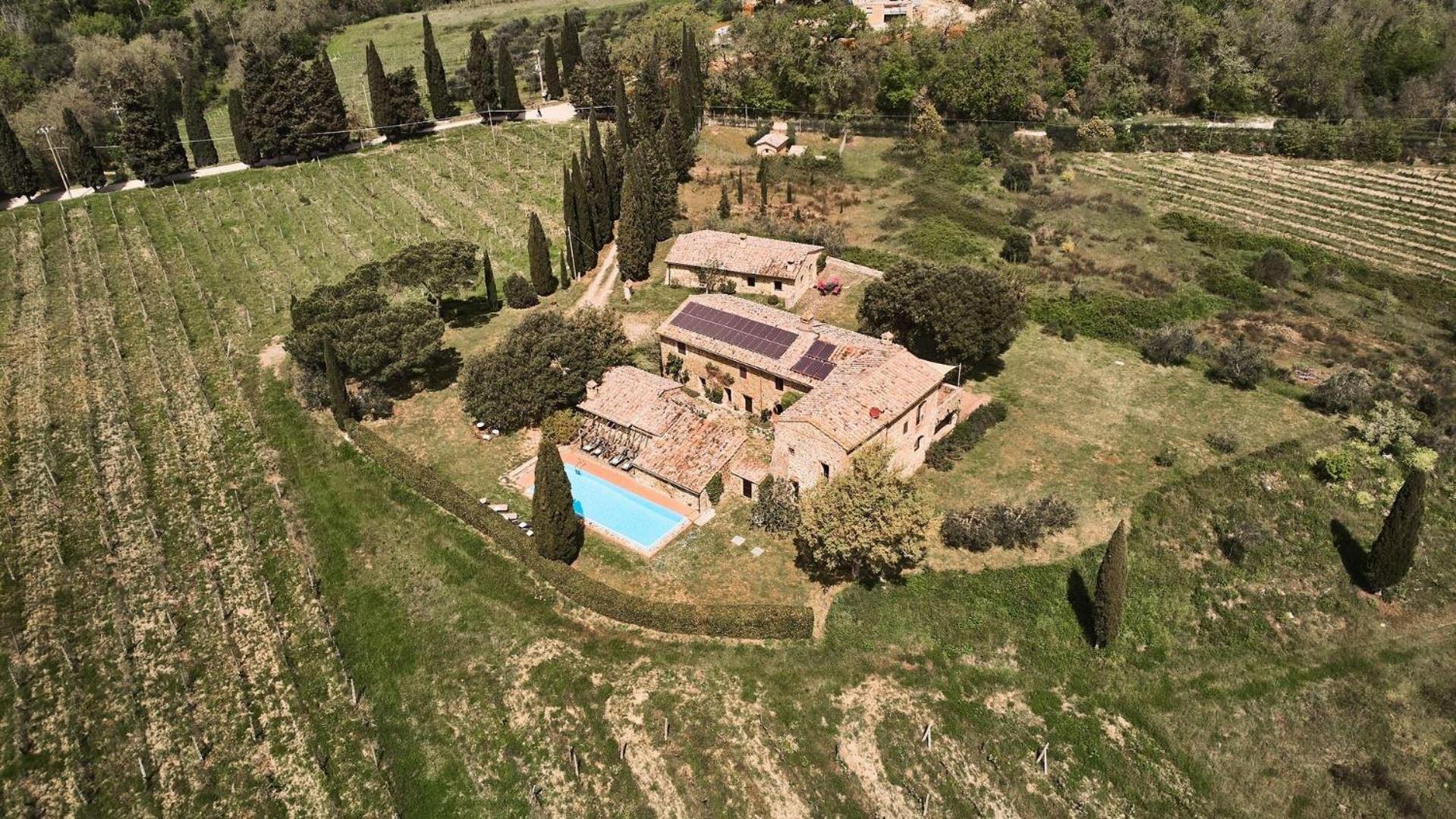 Villa Poggiarello Castelnuovo Berardenga Dış mekan fotoğraf