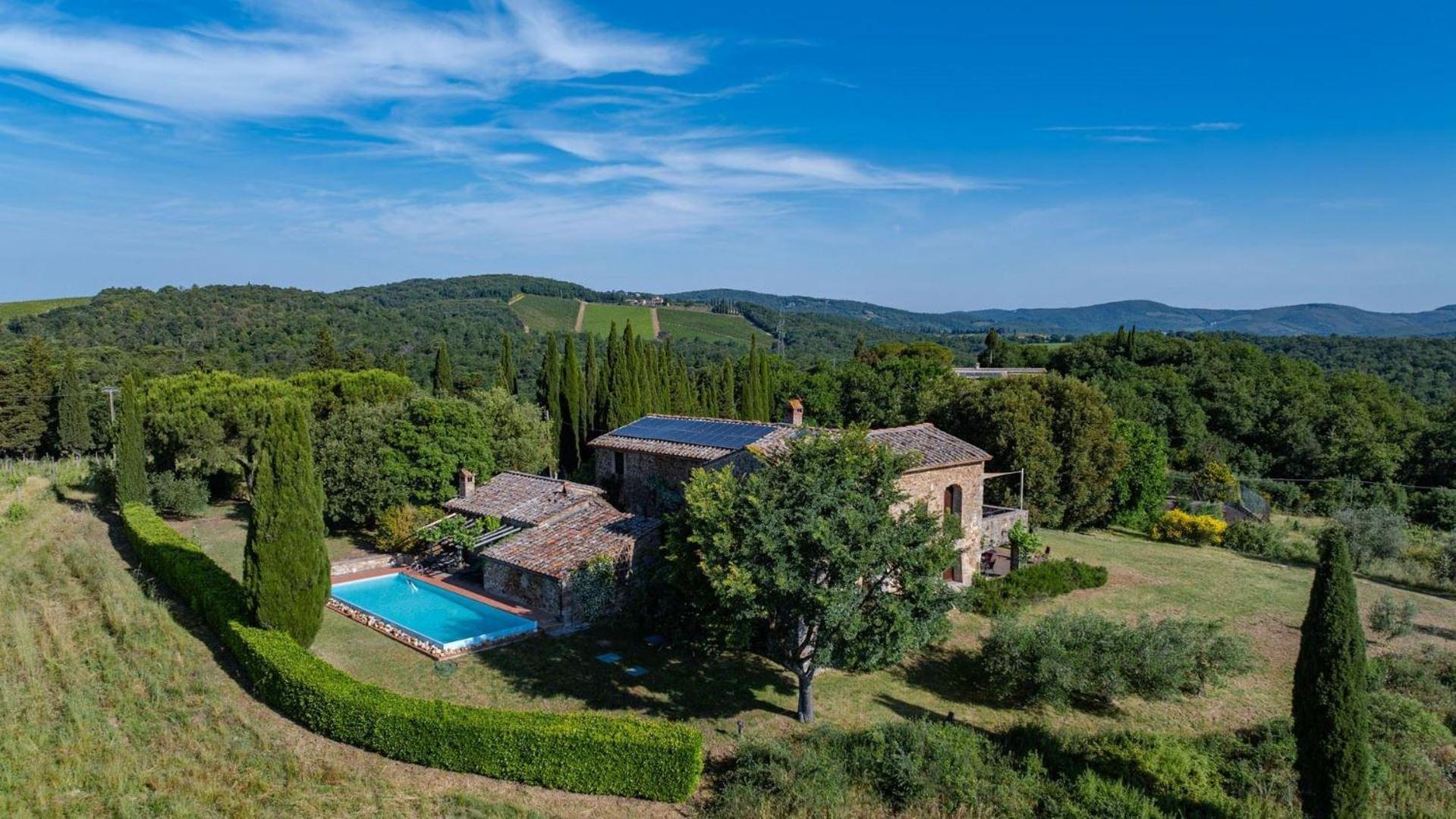 Villa Poggiarello Castelnuovo Berardenga Dış mekan fotoğraf