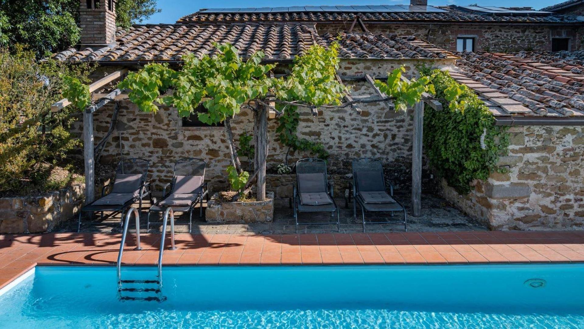 Villa Poggiarello Castelnuovo Berardenga Dış mekan fotoğraf
