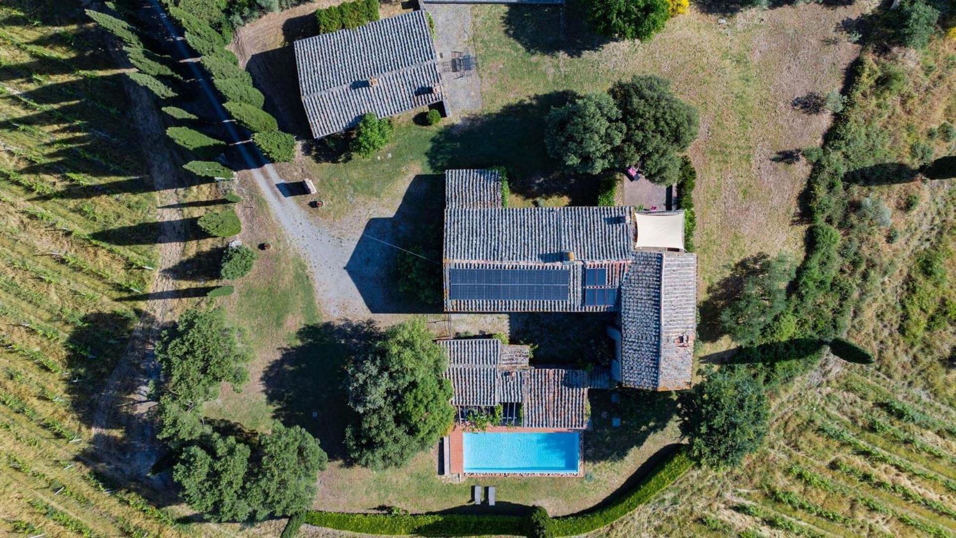 Villa Poggiarello Castelnuovo Berardenga Dış mekan fotoğraf